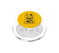 Cultivator Tarot Card Gothic Skull Planter PopSockets PopGrip for MagSafe