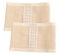 CuLtp Compression Chest Binder For Tomboy, 3 Rows Compression Short Vest, Strapless Trans Ftm Binders For Women Tomboy Bra Trans Lesbian