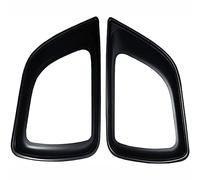 CULTP Fog Light Cover for Nissan NP300 Navara Frontier D23 4WD 2017, ABS Material, Front, Plastic Lens, Easy Install, Protects from Scratches and Dust