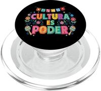 Cultura es Poder Hispanic Heritage Latina Empowernment PopSockets PopGrip for MagSafe
