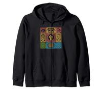 Cultura ES Poder Tshirt Hispanic Heritage Latina Empowerment Zip Hoodie