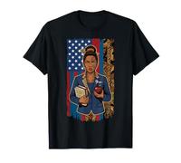 Cultural Affairs Pacific Relations Polynesian American Flag T-Shirt