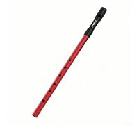 Cultural Heritage Meets Modern Playability Irish Tin Whistle Flute in C/D Key with 6 Holes Designed for Musicians (Red C)
