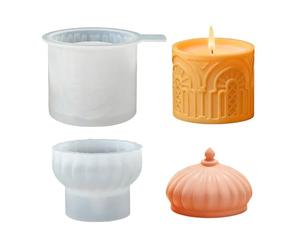 Cultural Muslin Design Reusable Silicone Mold Resin Storage Holder Craft Projects Home Decor Heavy Duty Resin Mold