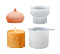 Cultural Muslin Design Silicone Craft Mold Home Decors for Resin Storage Containers Holders Craft Projects Muslin Home Decors Silicone