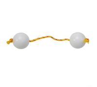 Cultural Rhythm Experience African Sand Balls Asalato Designed to Inspire Musicians (White)