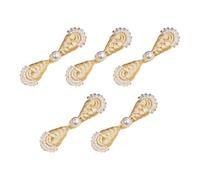 Cultural Satins Sewing on Closures Suitable for Elegant Styles Apparel Chinese Collar Button