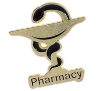 Cultural Symbol Alloy Pin Retro Snake Staff Designs Brooch Lightweight Sturdy Accessory For Modern Fashion Symbolic Snake Staff Pin