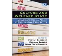 Culture and Welfare State: Values and Social Policy in Comparative Perspective