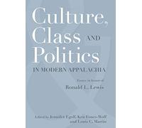 Culture, Class, and Politics in Modern Appalachia: Essays in Honor of Ronald L. Lewis: 10 (West Virginia & Appalachia Series)