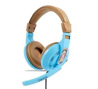 Culture Fly Gaming Headset with Mic - One Piece Wired Headphones with Microphone, LED Lights, Padded Over Ear Computer Headset for PC Gamer, Enhanced Audio, Comfortable Headphones for Gaming Setup