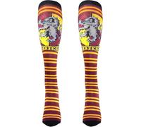 Culture Fly Gryffindor Logo Striped Knee High Socks, Multicolor, 8-12