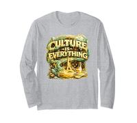 Culture is Everything Cheesemaker Cheese Making Gift Long Sleeve T-Shirt