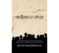 Culture of Critique by Kevin MacDonald Paperback Author Solutions