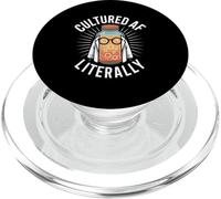 Cultured AF Literally Kombucha Brewing PopSockets PopGrip for MagSafe