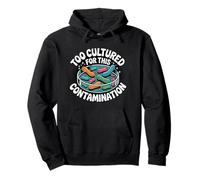 Cultured, but not in the classical sense, funny microbiology Pullover Hoodie
