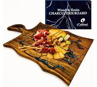 Cultured Creation | Charcuterie Boards | Cheese Board & Charcuterie | Housewarming Gifts, Wedding Gifts for Couples | Elegant Wood Design, Ideal for Parties & Gatherings