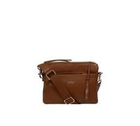 Cultured London 'celia' Leather Cross Body Bag In Tan Tan