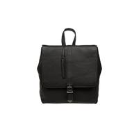 Cultured London 'danica' Leather Backpack In Black Black