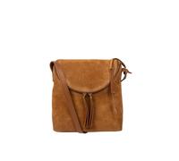 Cultured London 'luisana' Suede Cross Body Bag In Tan Tan