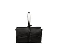 Cultured London 'nerissa' Leather Mini Clutch Bag In Black Black
