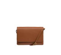 Cultured London Women's 'Izzy' Leather Cross Body Bag in Tan