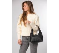 Cultured London Women's 'Phoenix' Leather Grab Bag in Black