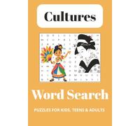 Cultures Word Search Puzzle Book: Word Searches with Easy to Read Print about Culture, Languages, Countries and More | 6x9 inches, 110 pages | Over 50 Puzzles _ Perfect Gift for Curious Minds