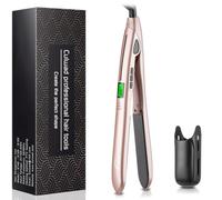 Culwad Hair Straighteners, 2 in 1 Ceramic Flat Iron and Curling Iron with LCD Display, Straightners & Curls with Adjustable Temperature (140-230 ℃), Dual Voltage