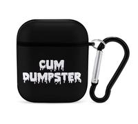 Cum Dumpster Novelty Earphone Case Cover Compatible for AirPods 1&2 Headphone Earbuds Cases