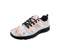Cumagical Womens Sports Trainers, Cherry Blossom Butterfly Print