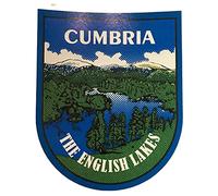 Cumbria The English Lakes Internal Car Window Sticker Decal SS039 (F012)