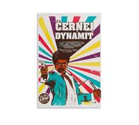 Cumbrjde BLACK DYNAMITE Movie Poster Canvas Posters Painting Wall Art Decorative 16x24inch(40x60cm) Unframe-BLACK DYNAMITE