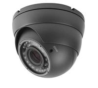 CUMCITIN Analog CCTV Camera HD 1080P 4-in-1 (TVI/AHD/CVI/CVBS) Security Dome Camera 2.8mm-12mm Manual Focus/Zoom Varifocal Lens Weatherproof Metal Housing 36 IR-LEDs Day & Night Monitoring (Black)