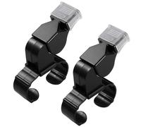 Cumilo 2pcs Referee Whistle, Superior Sports Football Whistle with Comfortable Finger Grip for Enhanced Game Management, Versatile Whistles for Sports & Outdoors