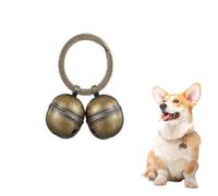 Cumilo Extra Loud Cat & Dog Bells,Extra Loud Pet Bells with Keyring,Handmade Copper Pet Tracker,Ideal for Saving Birds & Wildlife, Durable & Loud for Enhanced Safety,Perfect for Small Pets
