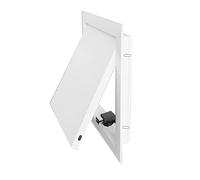 Cumizable Metal Ceiling Access Panel for Drywall Attic Laundry Chute & Electrical Maintenance Door 12x14in (White) Ideal for Bathroom & Wall Access