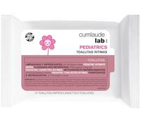 Cumlaude Lab Children's Intimate Wipes, Pack of 15, Cleansing and Refreshing, Physiological pH