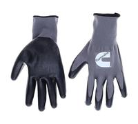 Cummins Grey Nitrile Dipped Palm Gloves CMN35153 - Non-slip Nitrile Coated Work Gloves Gardening PPE All-Purpose Nitrile Grip Hi Flex - Large