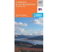 Explorer 327 Cumnock & Dalmellington Map With Digital Version - Orange, Orange One Size