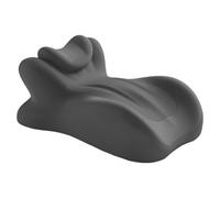 Cumnvulnt Sweet Spot Pillow, 27° Angle Perfect Position Couples Pillow Ergonomic Rebound Memory Foam Wedge Pillow, Sweet Love Nest Spark Provides Waist and Neck Contoured Support(Grey)