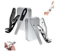Cumuul ClipMaster Pro, Dotmalls Cumuul ClipMaster Pro, Ergonomic Angled Head Senior Toenail Clipper, Angled Nail Clipper for Seniors Thick Toenails (Mix)