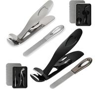 Cumuul Clipmaster Pro, Libiyi Clipmaster Pro, Ergonomic Angled Head Senior Toenail Clipper, 2024 New Upgraded German Thick Nail Clippers(2set)