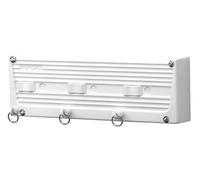 Cuncial 102002 Tz Retractable Clothesline with 3 Cords,White