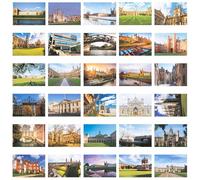 Cunegra 30 Pcs Cambridge Scenic Postcards Set, Exquisite Blank Postcards with Campus Views, Perfect Souvenir for Travel Memories, Gift for Students & Visitors, Valuable Home Decoration for Collector