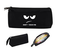 Cunegra Large Pencil Case Big Capacity, Zipper Pouch Organizer for School Office Cosmetics, Multifunctional Stationery Cosmetic Bag Pen Holder for Teen Girls Boys Adults, Don't Touch