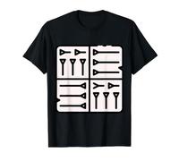 Cuneiform Tablet Writing Sumerian Mesopotamia Akkadian Value Graphic T-Shirt, Men, Black, S