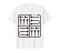 Cuneiform Tablet Writing Sumerian Mesopotamia Akkadian Value Graphic T-Shirt, Men, White, S