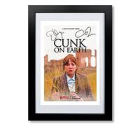 Cunk On Earth Cast Signed Autograph A4 Poster Photo Print TV Show Series Framed Memorabilia Gift Diane Morgan Philomena Cunk (BLACK FRAMED & MOUNTED)