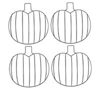 Cunlvyyds 4Pcs Metal Wreath Form, 11.8x12.2 Pumpkin Shaped Wire Wreath Frame, Hanging DIY Frame for Halloween Christmas Holiday Decor, Metal